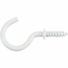 Hillman 2Pk 1-1/4 Wht Cup Hook 122322